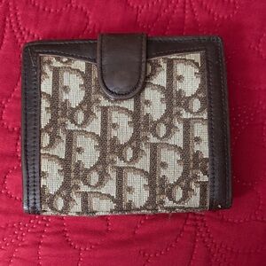 Vintage Dior Leather Wallet